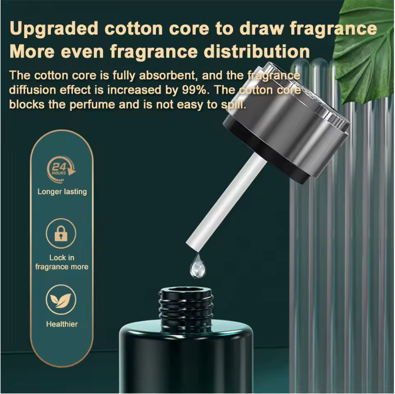 Rechargeable glass car aromatherapy diffuser