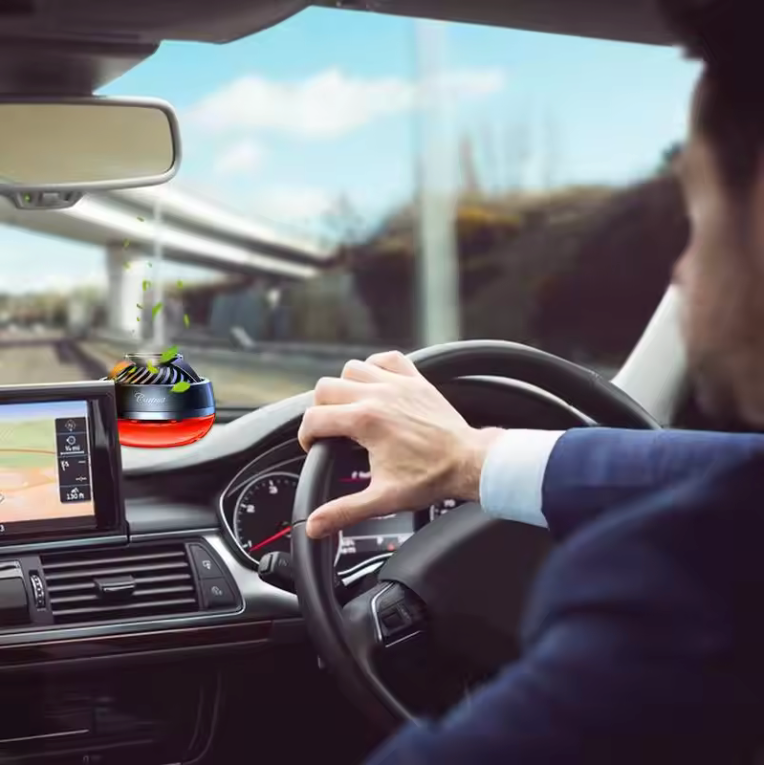 Solar Rotating Car Air Freshener