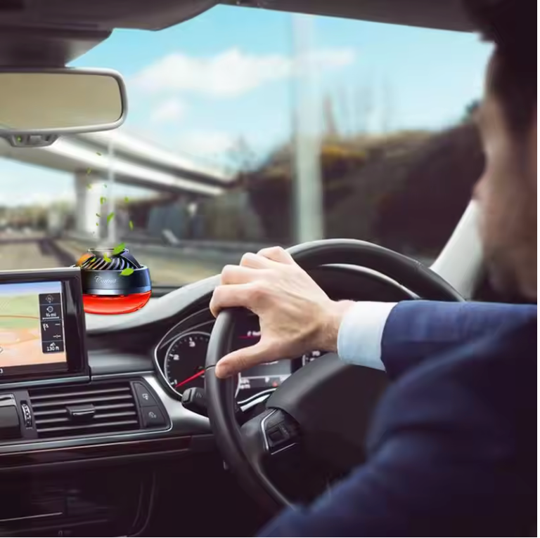 Solar Rotating Car Air Freshener