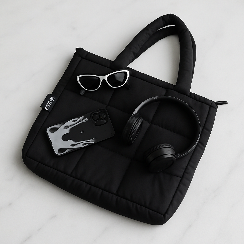 QUILTED TOTE BAG