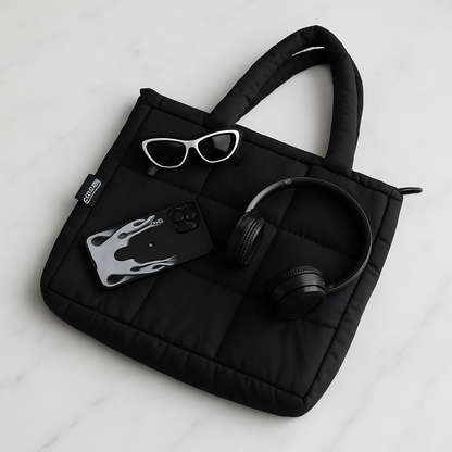 QUILTED TOTE BAG
