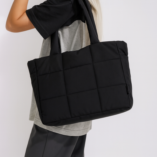 QUILTED TOTE BAG