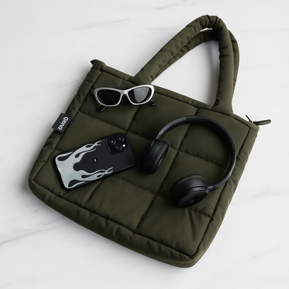 QUILTED TOTE BAG